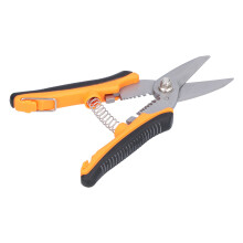 Stainless Steel Wire Stripper & Cutter, 12-22mm², Electrician Crimping Shears