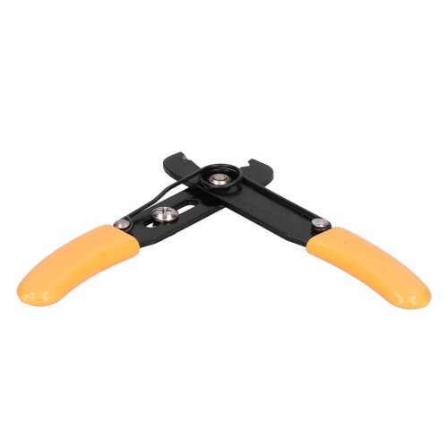 Mini Adjustable Wire Stripper Cutter 13.5cm Yellow, 0.5-4mm