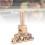 Gitarren-Fretdrahtpresse, Radius, Edelstahl/Messing 6