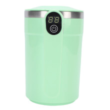 Elektrischer Rührbecher 400ml Edelstahl Wiederaufladbar Kaffee Grün