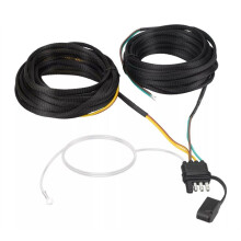 Cablaggio per Rimorchio A 4 Pin e 5 Fili da 22 Piedi, Kit Luci per Rimorchio, Cablaggio A 5 Fili e 4 Pin, Connettore per Rimorchio