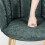 Joolihome Velvet Shell Chair，Single Sofa Chair 3