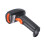 Handheld Wireless Barcode Scanner U2-W 1.6W 2000mAh, Dustproof Waterproof Black/Orange 13