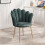 Joolihome Velvet Shell Chair，Single Sofa Chair 1