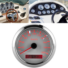 85mm Waterproof GPS Speedometer 200km/h for Boat Car Yacht Marine
