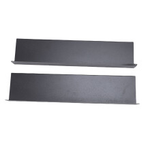 2 Stück Eisen Herdplatte Regal-Organizer 38x9cm Rutschfest Verstellbar