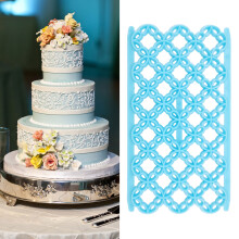 Plastic Embossing Mold for Fondant Cake Chocolate Baking DIY Kitchen 56g