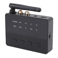 D600 Bluetooth Transmitter Receiver, Type-C AUX, AptX Low Latency