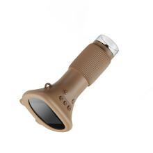Kinder Digital Mikroskop 1000X Handheld 2-Zoll Bildschirm Verstellbares LED-Licht Braun