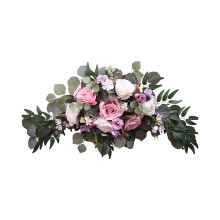 Artificial Flower Swag Kit Silk Pink2pcs50x25cm & 70x30cm
