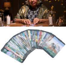 Paper Tarot Divination Cards - 10.3x6cm Stress Relief Playing Cards