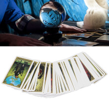 Party Interaction Paper Tarot Cards - Divination Playing Cards, 10.3x6cm