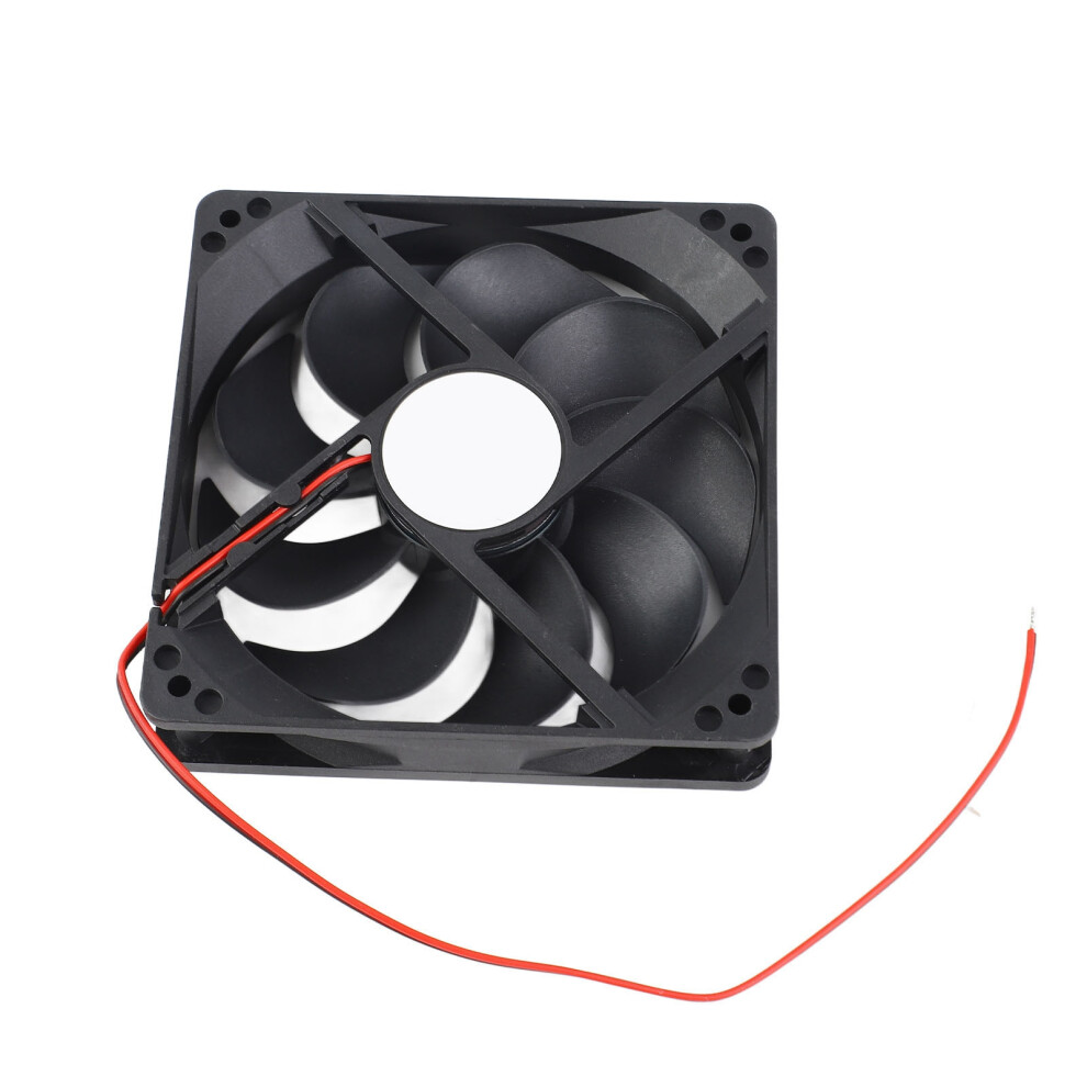 24V Abs Rv Air Vent Fan 120X120mm Exhaust For Campers & Yachts 4091391704956
