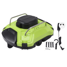 Kabelloser Poolroboter mit 360-Rundumreinigung, automatischer Routenplanung für ebene Poolböden, 100–240 V, australischer Stecker