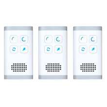 3X  Air Purifier Ozone Generator Purification Home Bathroom Toilet Deodorizer Pet Deodorizer Air Ionizer US Plug