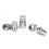 4x M12x1.5 Wheel Nut Locks 32mm Height 6