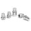 4x M12x1.5 Wheel Nut Locks 32mm Height 16