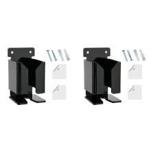 2X Electric Wall Mount Holder Acrylic Shaver Holder Hanger Shaver Organizer Men Shower Storage,A
