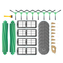 Fits for 405 / 505 Combo Spare Parts Accessories Kits Main Side Brush Hepa Filter Mop Pad Dust Bag