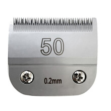 No.50 Detachable Pet Grooming Steel Blade for , A5 & 76 , Animal Clippers Cut Length 1/125-Inch 0.2mm