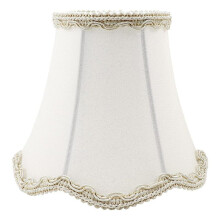 Abat-Jour Mural en Tissu de Style Européen, Housse en Tissu pour Lustre Vintage, Accessoire de Décoration D'Intérieur Luxueux
