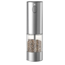 Electric Salt and Pepper Grinder Set USB Rechargeable Adjustable Coarseness Automatic Spice Mills 1PCS
