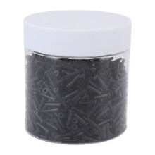 Nylon-Badminton-Schläger Drahtschlauchschutz N12 Schwarz 2,1x8,3mm