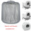 2X Automatic Cat Litter Box Replace Accessories Soft Fabric Liner  Cat Litter Box Soft Mat Removable Liner 7