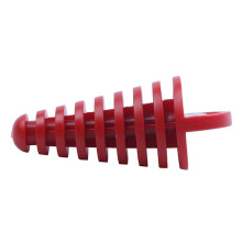 5X Muffler Pipe Exhaust Silencer Wash Plug for Motorcycle Dirt Bike ATV Quad 2 4 Stroke, Red