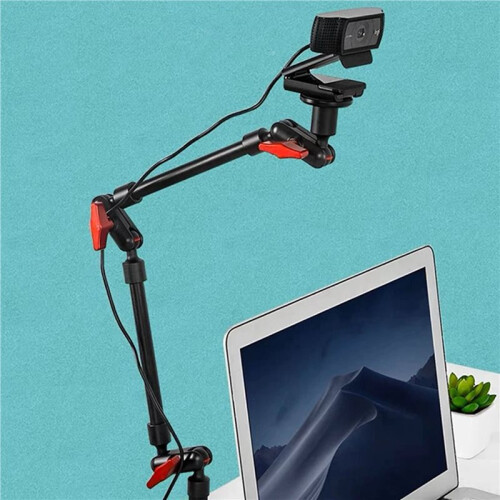 2X Live Studio Action Placement Clip Stand, Mobile Phone Magic Arm Stand Base, Tablet Stand Clip 2