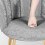 Joolihome Velvet Shell Chair，Single Sofa Chair 3