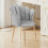 Joolihome Velvet Shell Chair，Single Sofa Chair 7