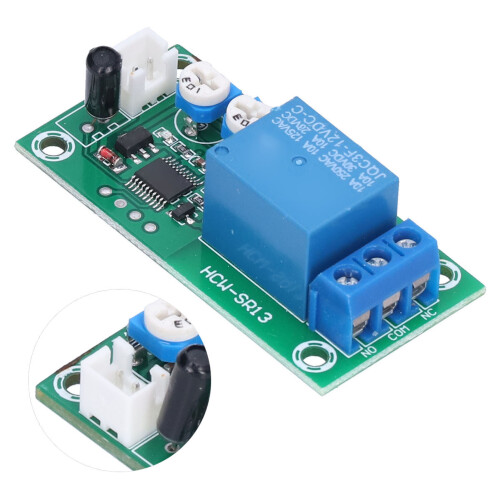 DC 12V Vibration Sensor Module|Adjustable Delay|Relay Switch |Size:63.4x27.2mm 2