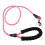 5ft Reflective Dog Leash, 1cm Diameter, Padded Handle for Large Pets 5