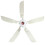5-Blade 1200W Wind Generator Kit 48V Outdoor 1