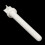 3pcs White Sewing Machine Spools for Handcrafted Projects and Tailoring Tasks 8