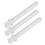 3pcs White Sewing Machine Spools for Handcrafted Projects and Tailoring Tasks 9