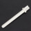 3pcs White Sewing Machine Spools for Handcrafted Projects and Tailoring Tasks 13
