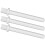 3pcs White Sewing Machine Spools for Handcrafted Projects and Tailoring Tasks 14