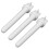 3pcs White Sewing Machine Spools for Handcrafted Projects and Tailoring Tasks 15