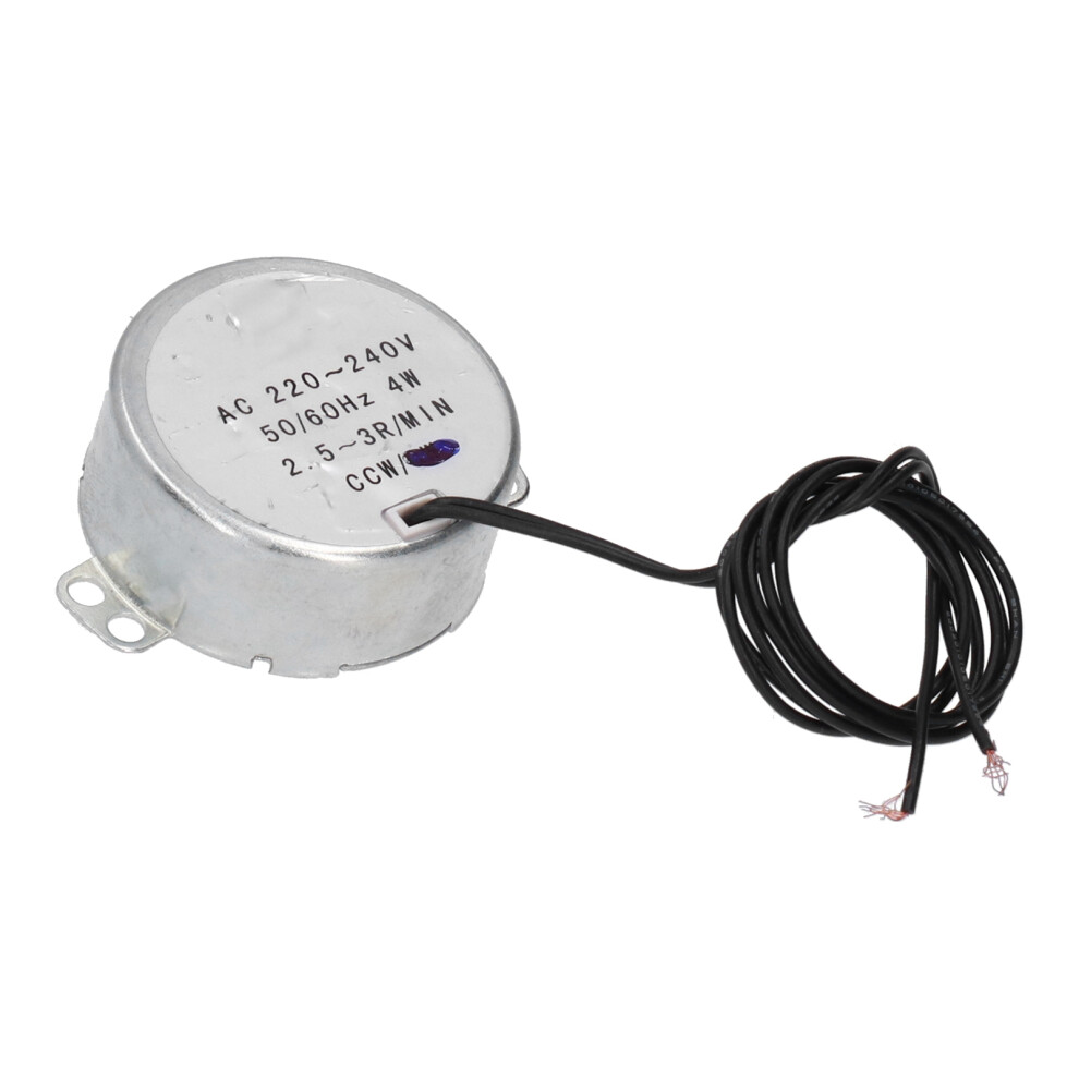 2x Micro Motor 220-240V 2.5-3RPM CCW 8kgf.cm