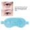 Reusable Gel Eye Pack, Hot & Cold Compress, Light Blue 6