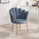 Joolihome Velvet Shell Chair，Single Sofa Chair 1