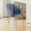 Joolihome Velvet Shell Chair，Single Sofa Chair 7