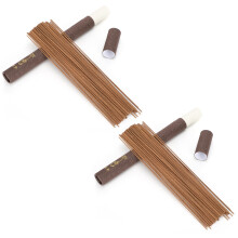 2Pcs Sandalwood Stick Aromatherapy Incense 21cm for Meditation & Home