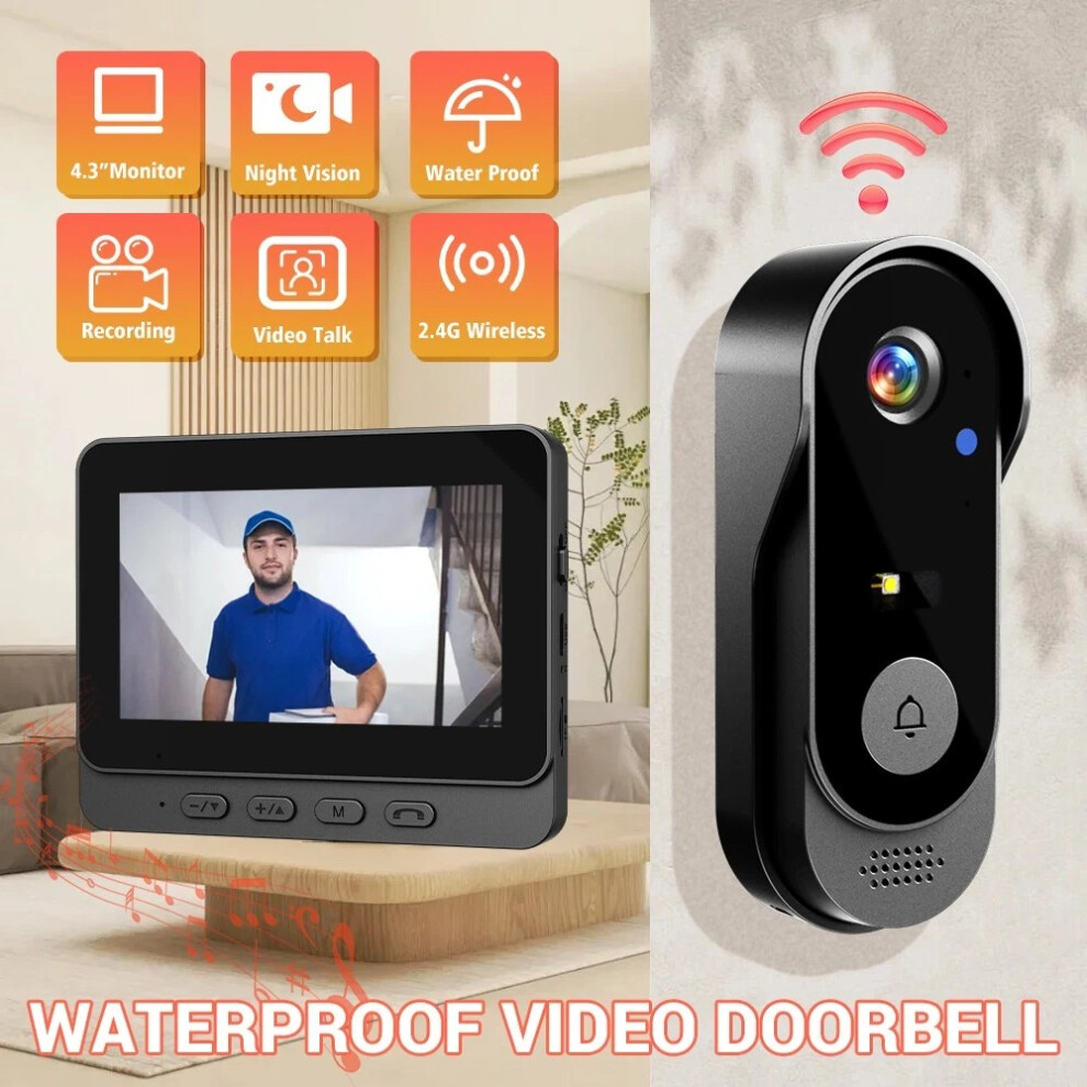 Smart Doorbell Camera Usb With Monitor 36670192