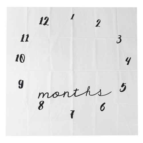 Baby Age Marker Cloth for Photoshoots