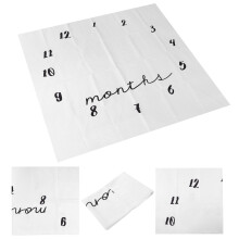 Newborn Monthly Milestone Backdrop Cloth