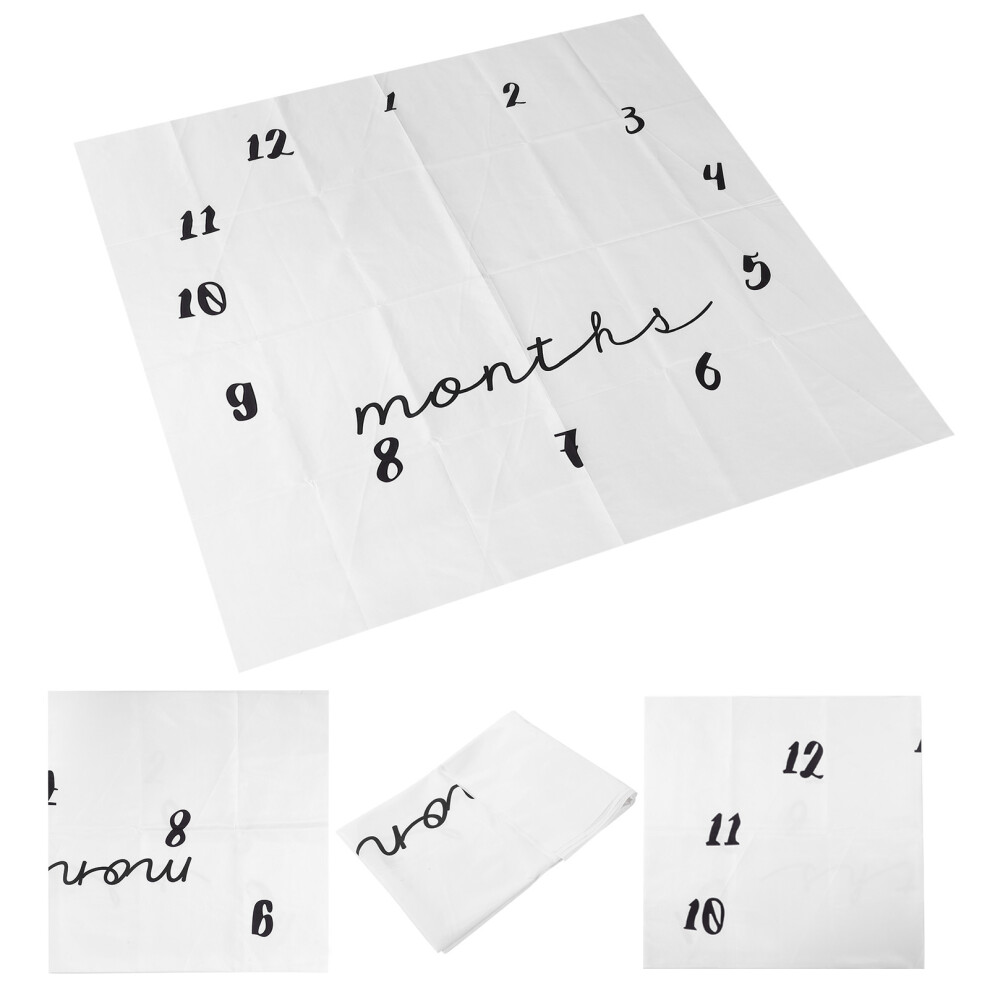 Newborn Monthly Milestone Backdrop Cloth