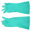 Nitrile Rubber Gloves Model 278, Green, Reusable, 2L 13